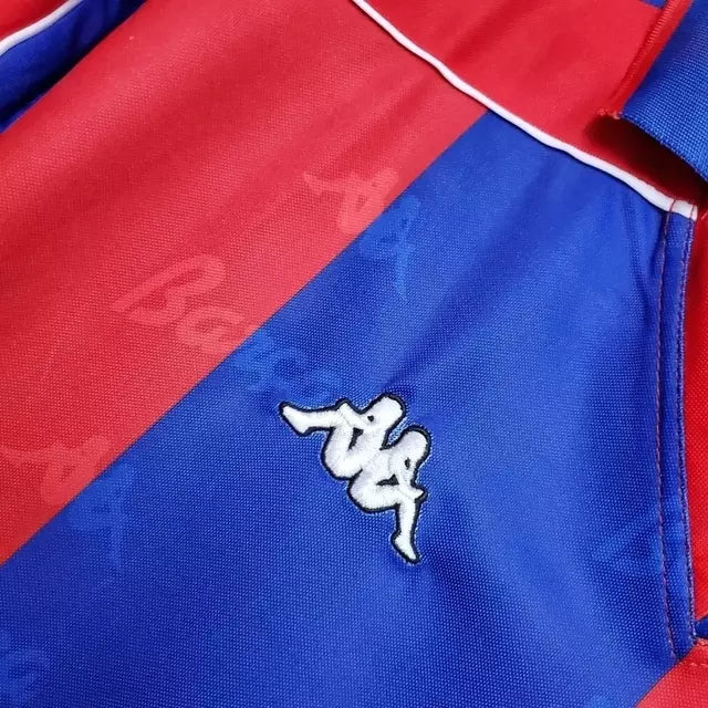 Camisa Barcelona Retrô Home 92/94 Torcedor Kappa Masculina - Vermelha
