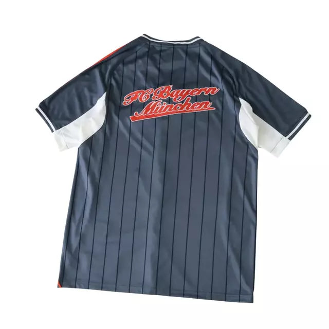 Camisa Bayern de Munique Baseball 25/26 Torcedor Masculina - Cinza