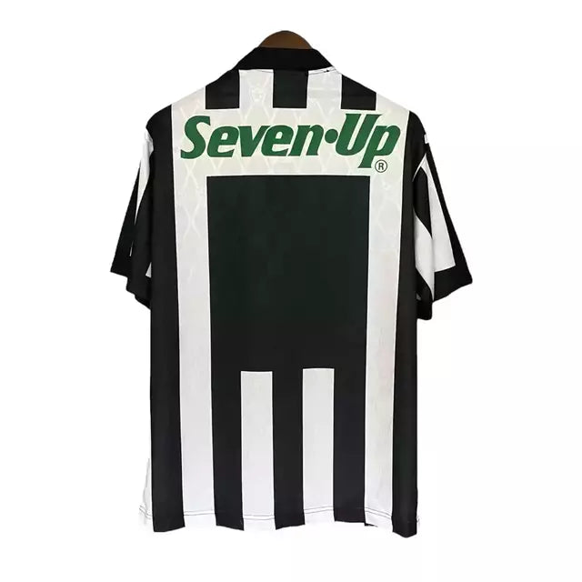 Camisa Botafogo Home 1995 Retrô Masculino Finta Branca e Preta