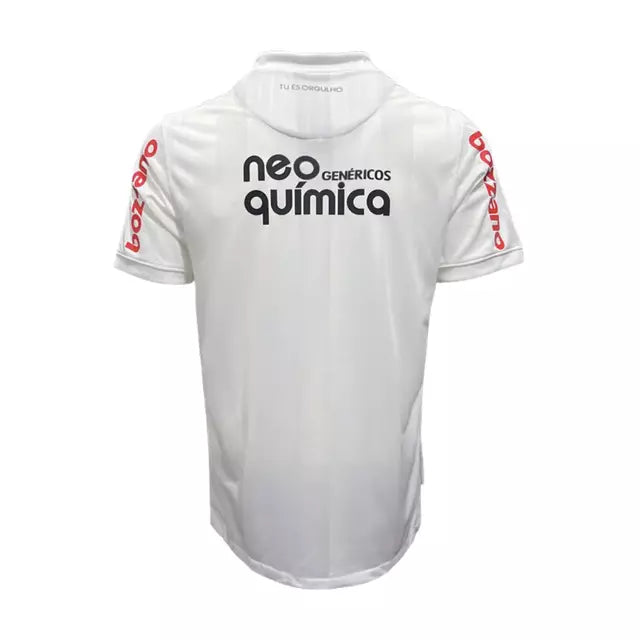 Camisa Corinthians Titular 2010 Retrô Masculino Branca