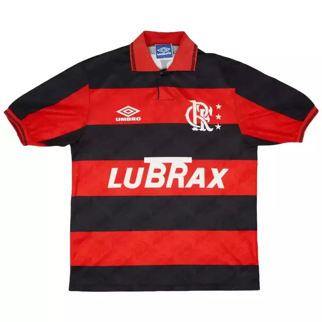 Camisa Flamengo Retrô 1992 Masculina - Vermelha e Preta