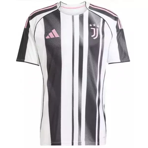 Camisa Juventus I 25/26 - Torcedor Adidas Masculina - Preto e Branco