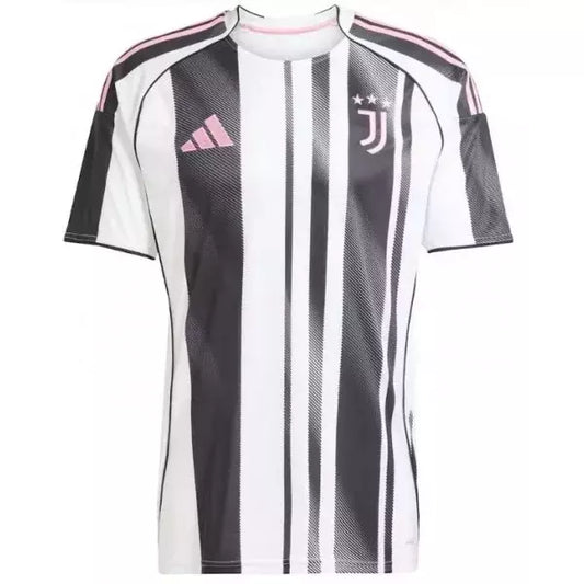 Camisa Juventus I 25/26 - Torcedor Adidas Masculina - Preto e Branco