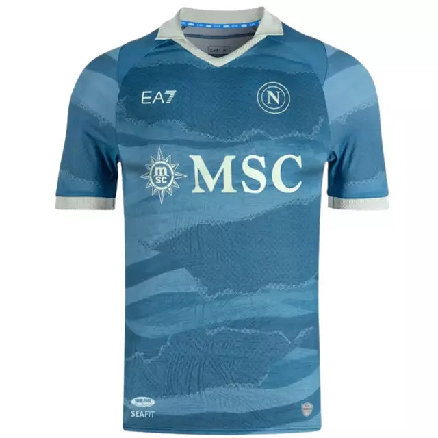 Camisa Napoli IV 25/26 - Torcedor Masculina - Azul