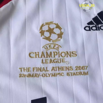Camisa Milan Retrô II 06/07 Torcedor Adidas Masculina - Branco ( imagem Ilustrativa )