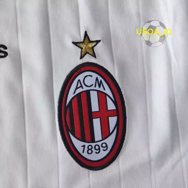 Camisa Milan Retrô II 06/07 Torcedor Adidas Masculina - Branco ( imagem Ilustrativa )