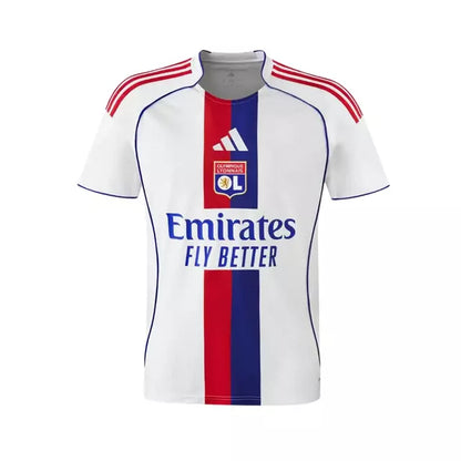Camisa Lyon I 25/26 - Torcedor Adidas Masculina - Branca