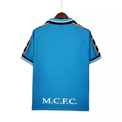 Camisa Manchester City Home Retrô 97/99 Torcedor Masculina - Azul