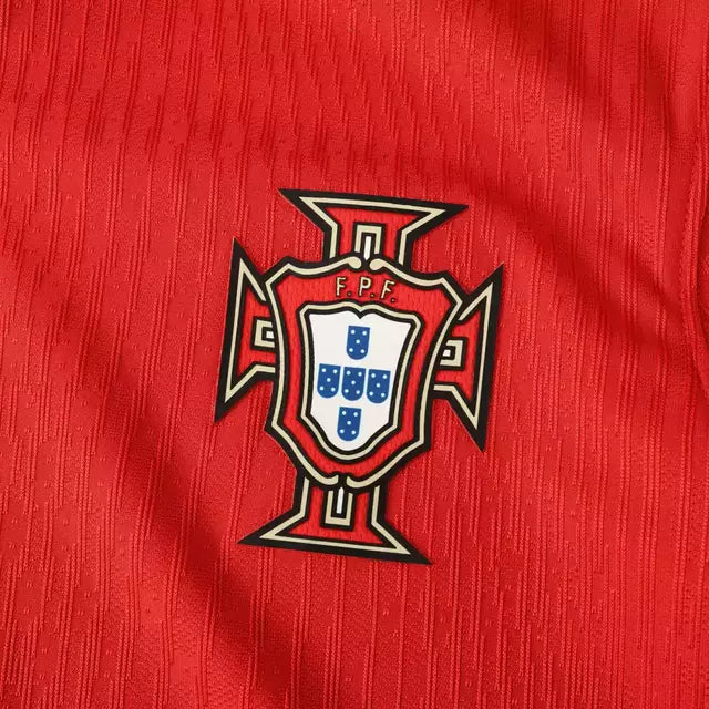 Camisa Seleção Portugal I 24/25 Jogador Masculina - Vermelho
