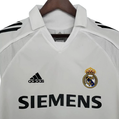 Camisa Retrô Real Madrid 05/06 Torcedor Adidas Masculina - Branco