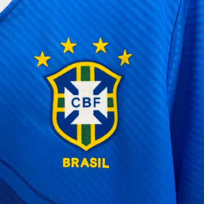 Camisa Retrô Seleção Brasileira Reserva 1994 Masculina - Azul