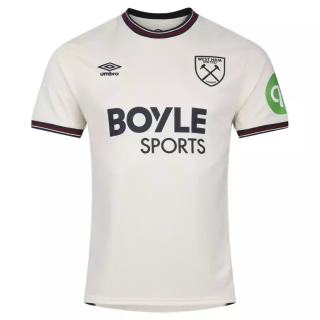 Camisa West Ham II 25/26 Umbro - Torcedor Masculina - Branca