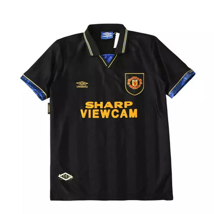 Camisa Manchester United Reserva 94/95 Torcedor Masculina - Preto