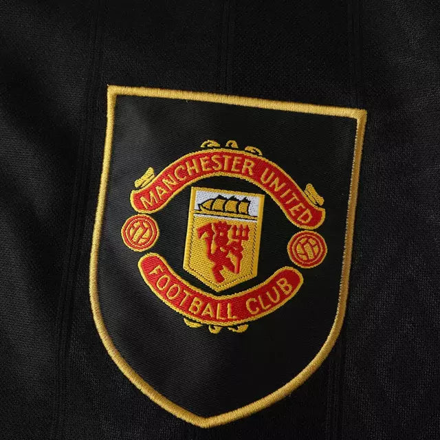 Camisa Manchester United Reserva 94/95 Torcedor Masculina - Preto