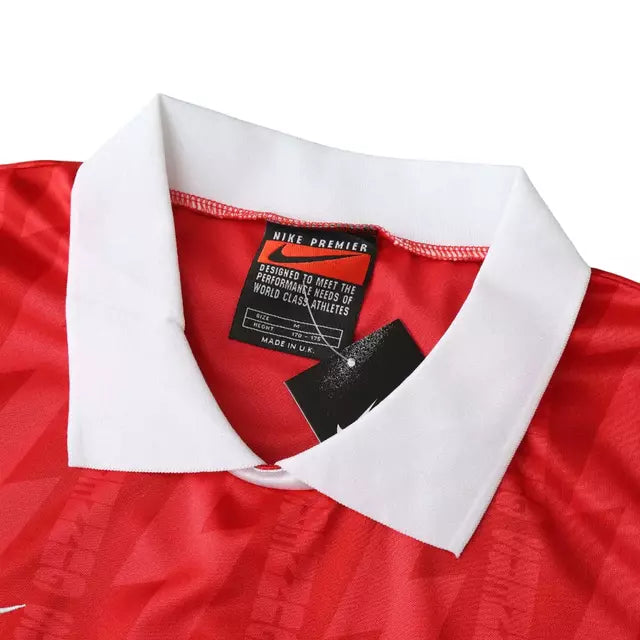 Camisa Arsenal Retrô Titular Home 93/94 Torcedor Masculina - Vermelho