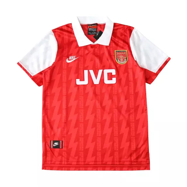 Camisa Arsenal Retrô Titular Home 93/94 Torcedor Masculina - Vermelho