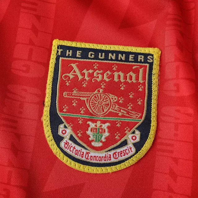 Camisa Arsenal Retrô Titular Home 93/94 Torcedor Masculina - Vermelho