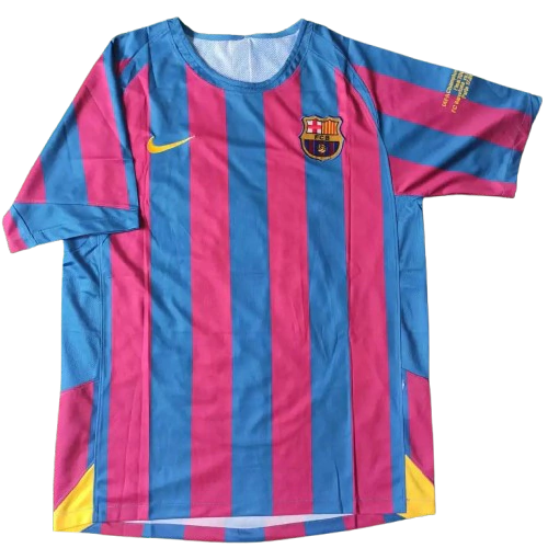 Camisa Retrô Barcelona Home 2006 Torcedor Nike Masculina - Azul e Grená ( Imagem Ilustrativa )