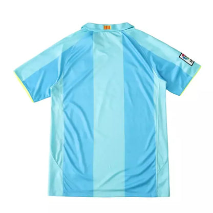 Camisa Retrô Barcelona II 07/08 Torcedor Nike Masculina - Azul <> (MESSI 19) <> Personalizada