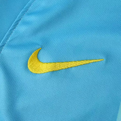 Camisa Retrô Barcelona II 07/08 Torcedor Nike Masculina - Azul <> (MESSI 19) <> Personalizada