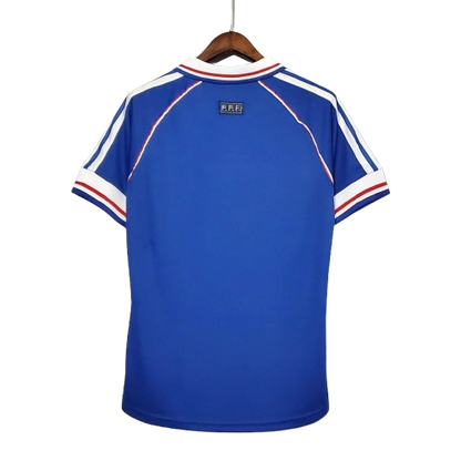 Camisa França Retrô I Home 1998 Torcedor Adidas Masculina - Azul