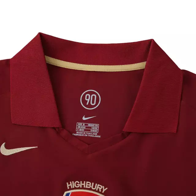 Camisa Arsenal II Retrô 05/06 Torcedor Nike Masculina -Bordo