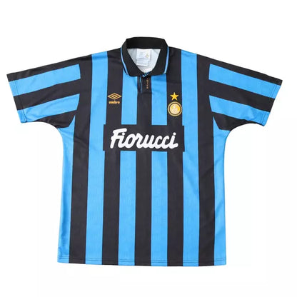 Camisa Inter de Milão Retrô Home I 92/93 Torcedor Masculina