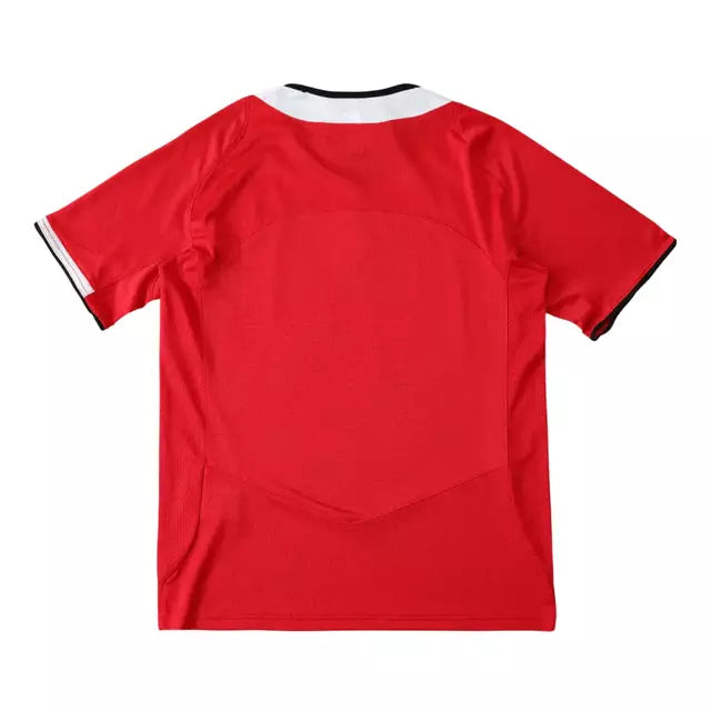 Camisa Manchester United Retrô Titular Home 04/05 Torcedor Masculina - Vermelho