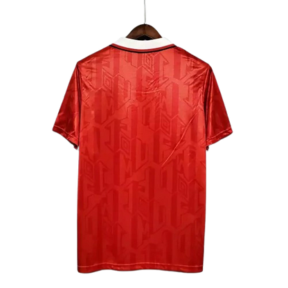 Camisa Manchester United Home I Retrô 92/94 Torcedor Masculina - Vermelho