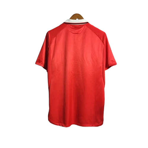 Camisa Manchester United Home Retrô 99/00 Torcedor Masculina - Vermelho