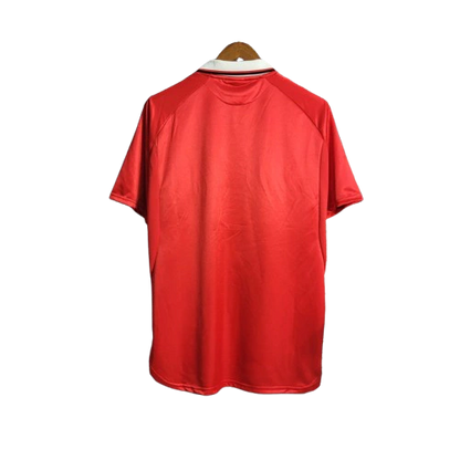 Camisa Manchester United Home Retrô 99/00 Torcedor Masculina - Vermelho