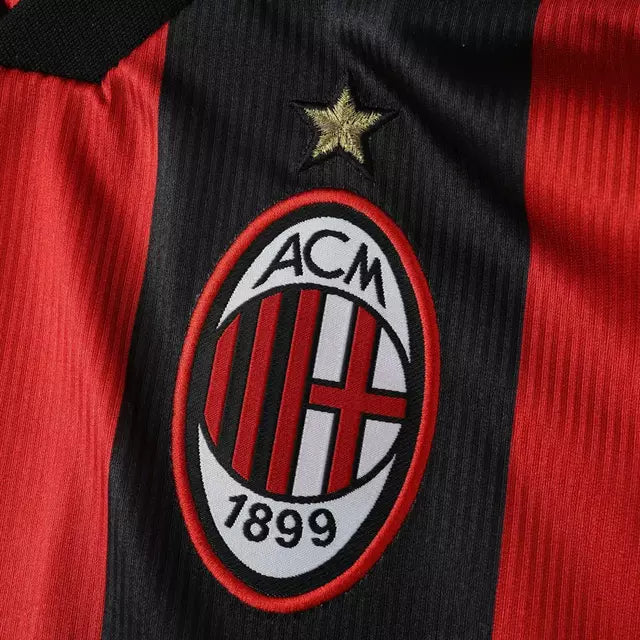 Camisa Milan Retrô Titular Home I 98/99 Torcedor Adidas Masculina - Adidas