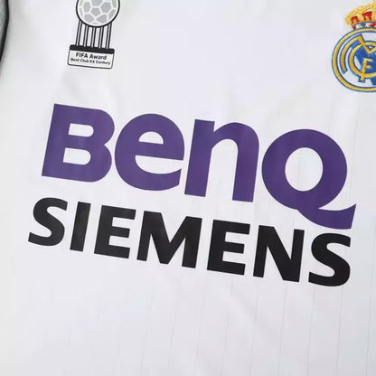Camisa Retrô Real Madrid II 06/07 Torcedor Adidas Masculina - Branca