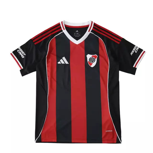 Camisa River Plate II 25/26 - Torcedor Adidas Masculina - Preta e Vermelha
