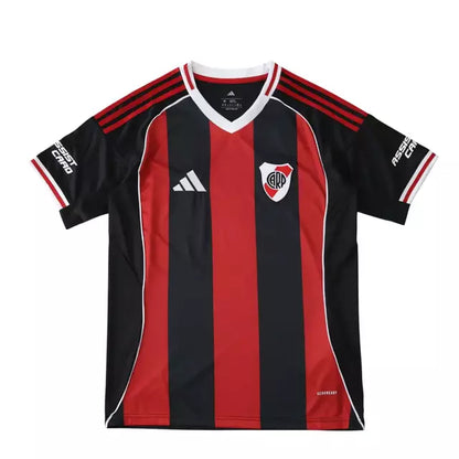 Camisa River Plate II 25/26 - Torcedor Adidas Masculina - Preta e Vermelha