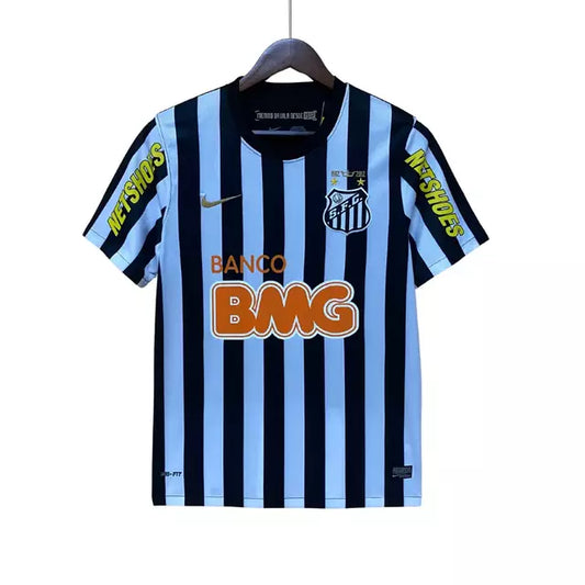 Camisa Santos II 2012/2013 Retrô Masculino Nike Branca e Preta