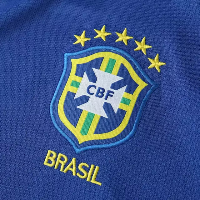 Camisa Brasil II 04/05 TOTAL 90 Retro Nike Masculina - Azul