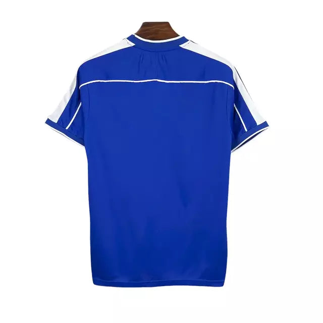 Camisa Brasil II 1998 Retro Nike Masculina - Azul <> (RONALDO 9) <> Personalizada