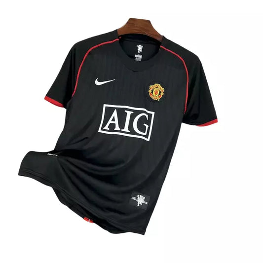 Camisa Manchester United II Retrô 2008 Torcedor Nike Masculina - Preta