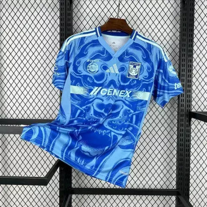 Camisa Tigres UANL 25/26 - Masculina - Modelo Torcedor - Azul