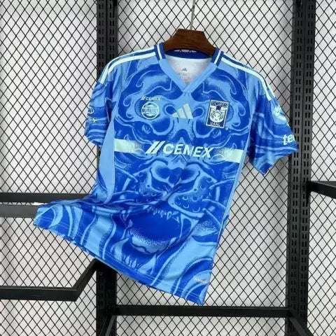 Camisa Tigres UANL 25/26 - Masculina - Modelo Torcedor - Azul