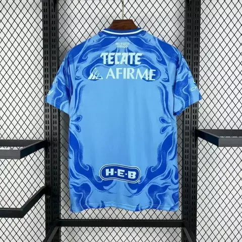 Camisa Tigres UANL 25/26 - Masculina - Modelo Torcedor - Azul