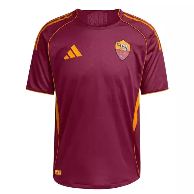 Camisa Roma I 25/26 - Torcedor Adidas Masculina - Bordo