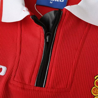 Camisa Manchester United Home Retrô 98/99 Torcedor Masculina - Vermelho