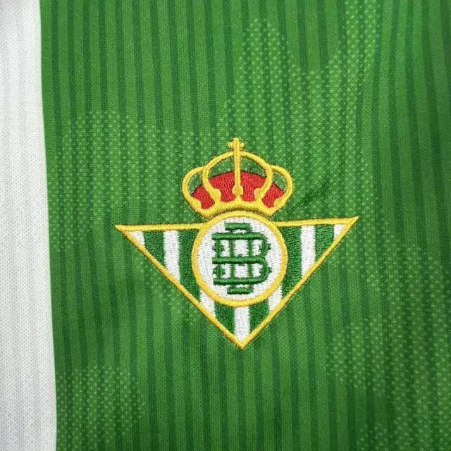 Camisa Real Bétis I 25/26 - Torcedor Masculina - Verde e Branca