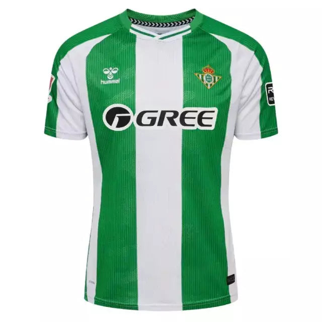 Camisa Real Bétis I 25/26 - Torcedor Masculina - Verde e Branca