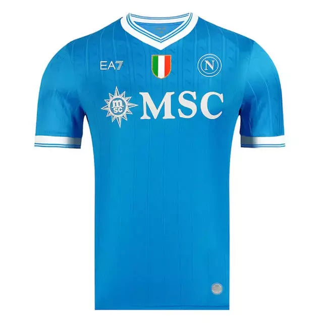 Camisa Napoli I 25/26 - Torcedor Masculina - Azul