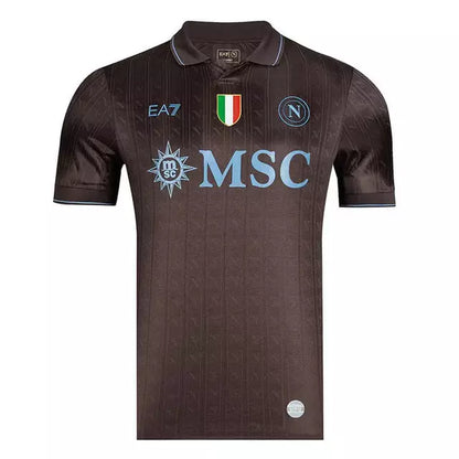 Camisa Napoli III 25/26 - Torcedor Masculina - Preta