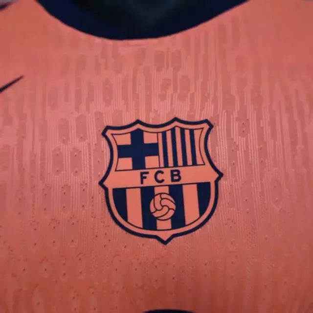 Camisa Barcelona Jogador Terceira Total 90 III 25/26 - Laranja