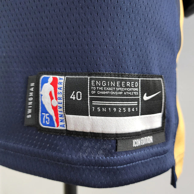 Camiseta NBA New Orleans Pelicans Nike - 75th Anniversary - Azul